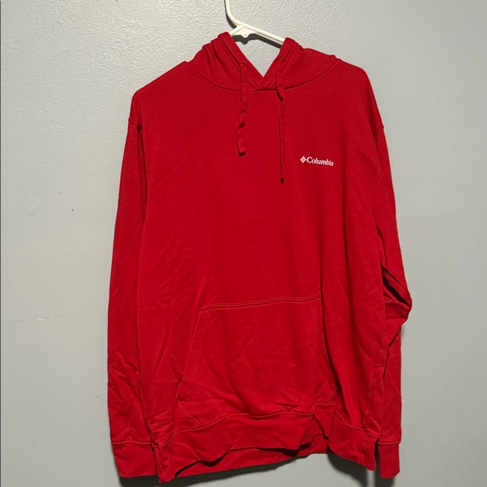 Columbia Men’s Red Crewneck Hoodie